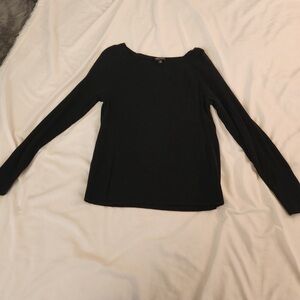 Banana Republic Black Long Sleeve light weight sweater XL
